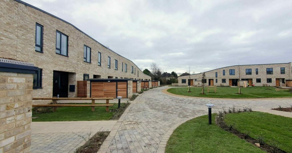 A new almshouse development in Great Shelford, South Cambridgeshire